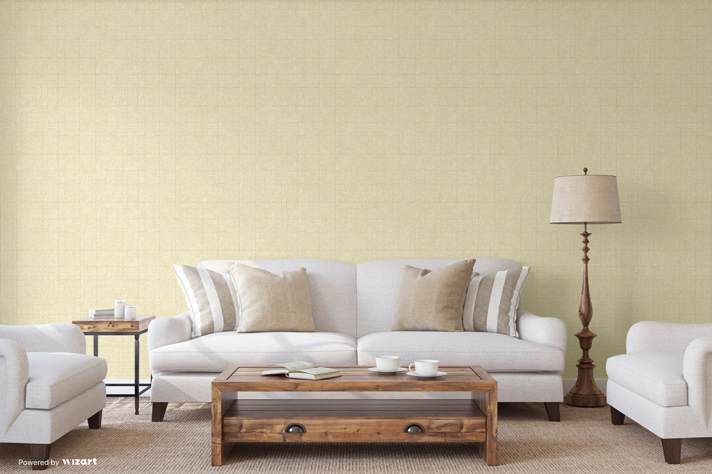 SIGNATURE | Modern Square Patterned Wallpaper