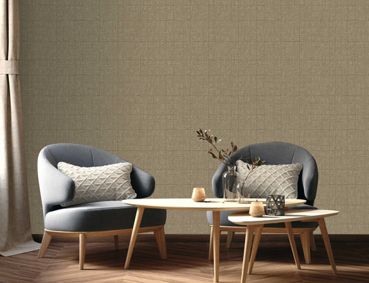 SIGNATURE | Modern Square Patterned Wallpaper