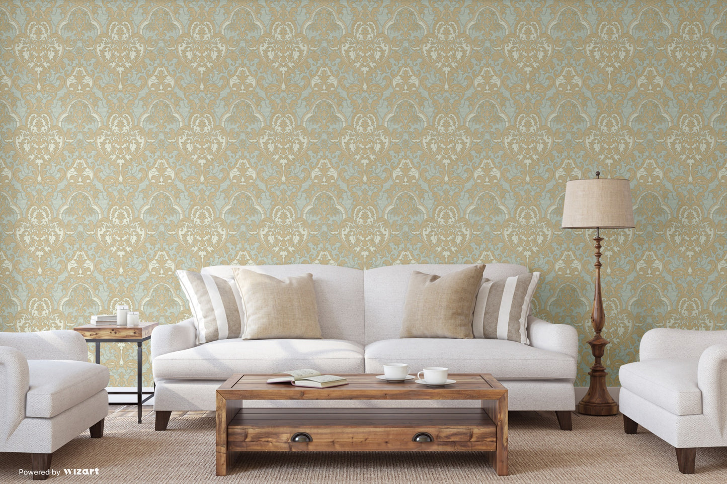 SIGNATURE | Classical Damask Pattern Wallpaper