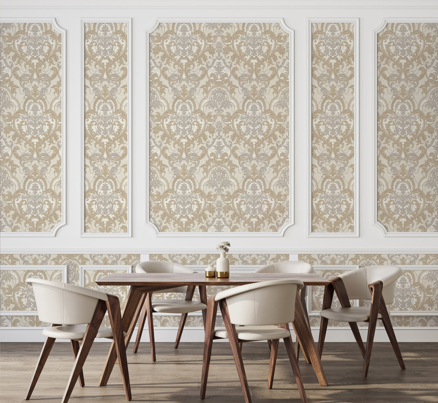 SIGNATURE | Classical Damask Pattern Wallpaper