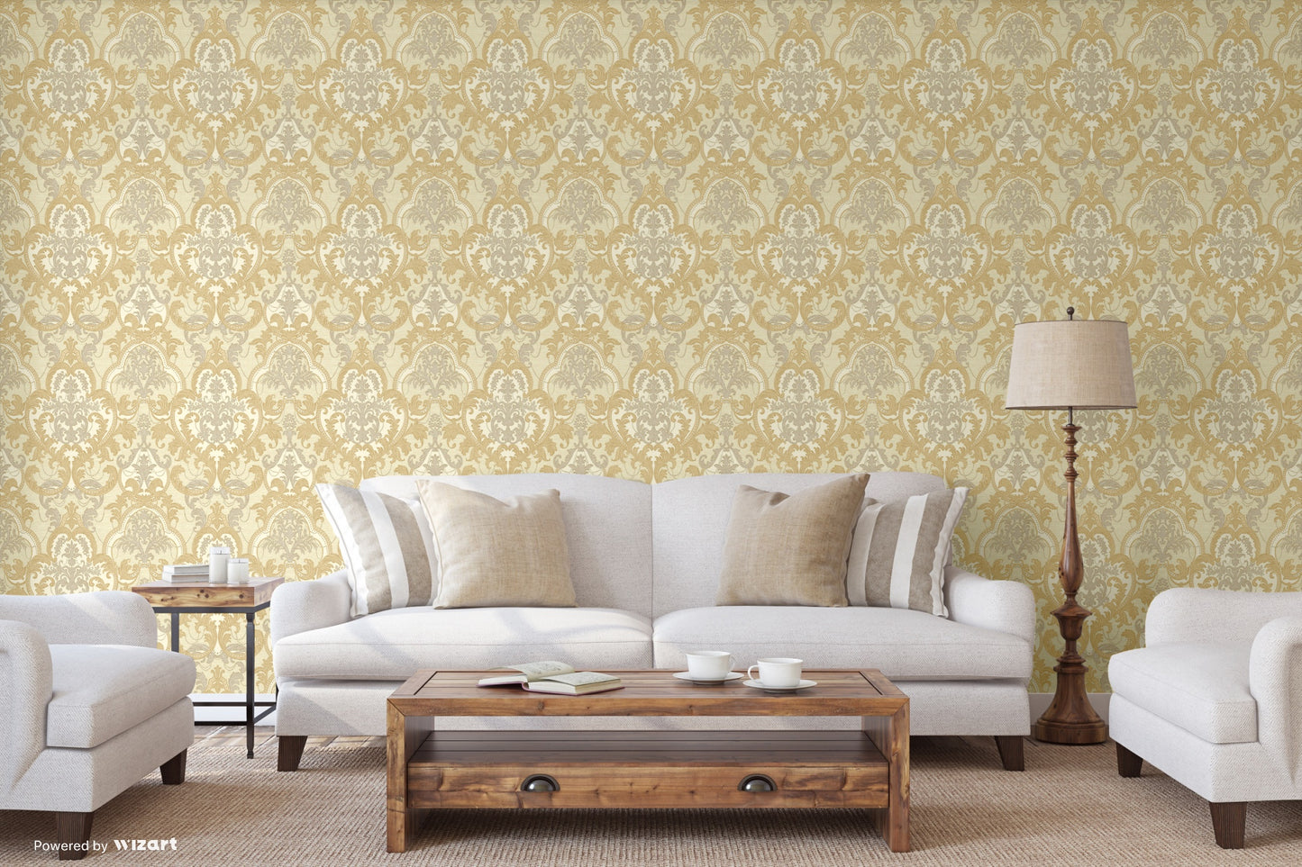 SIGNATURE | Classical Damask Pattern Wallpaper