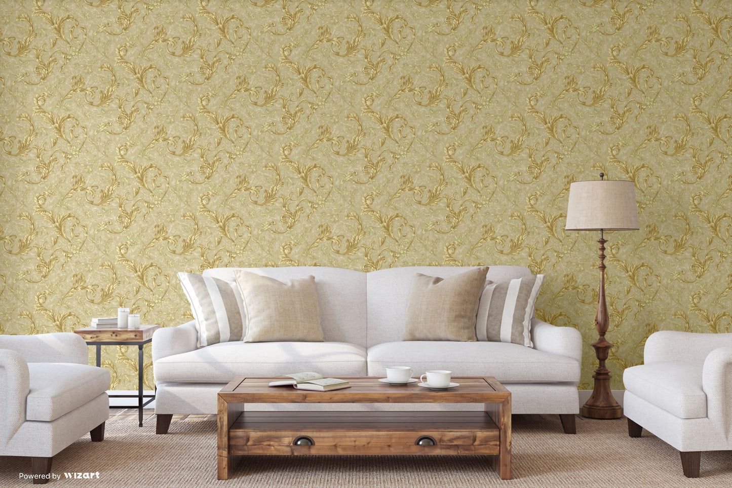 SIGNATURE | Leaf Pattern Wallpaper