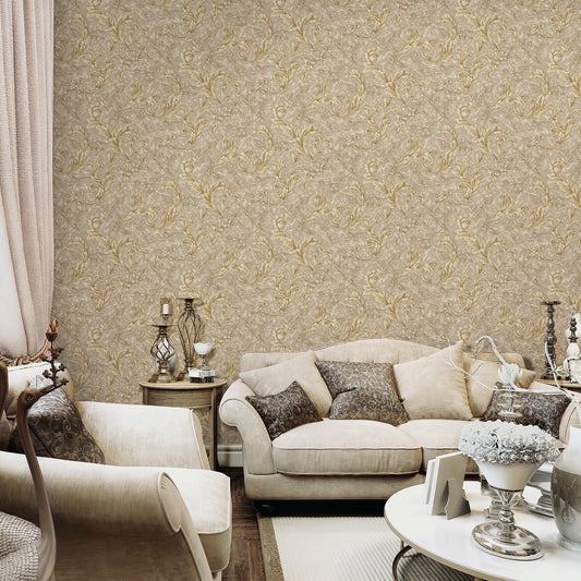 SIGNATURE | Leaf Pattern Wallpaper