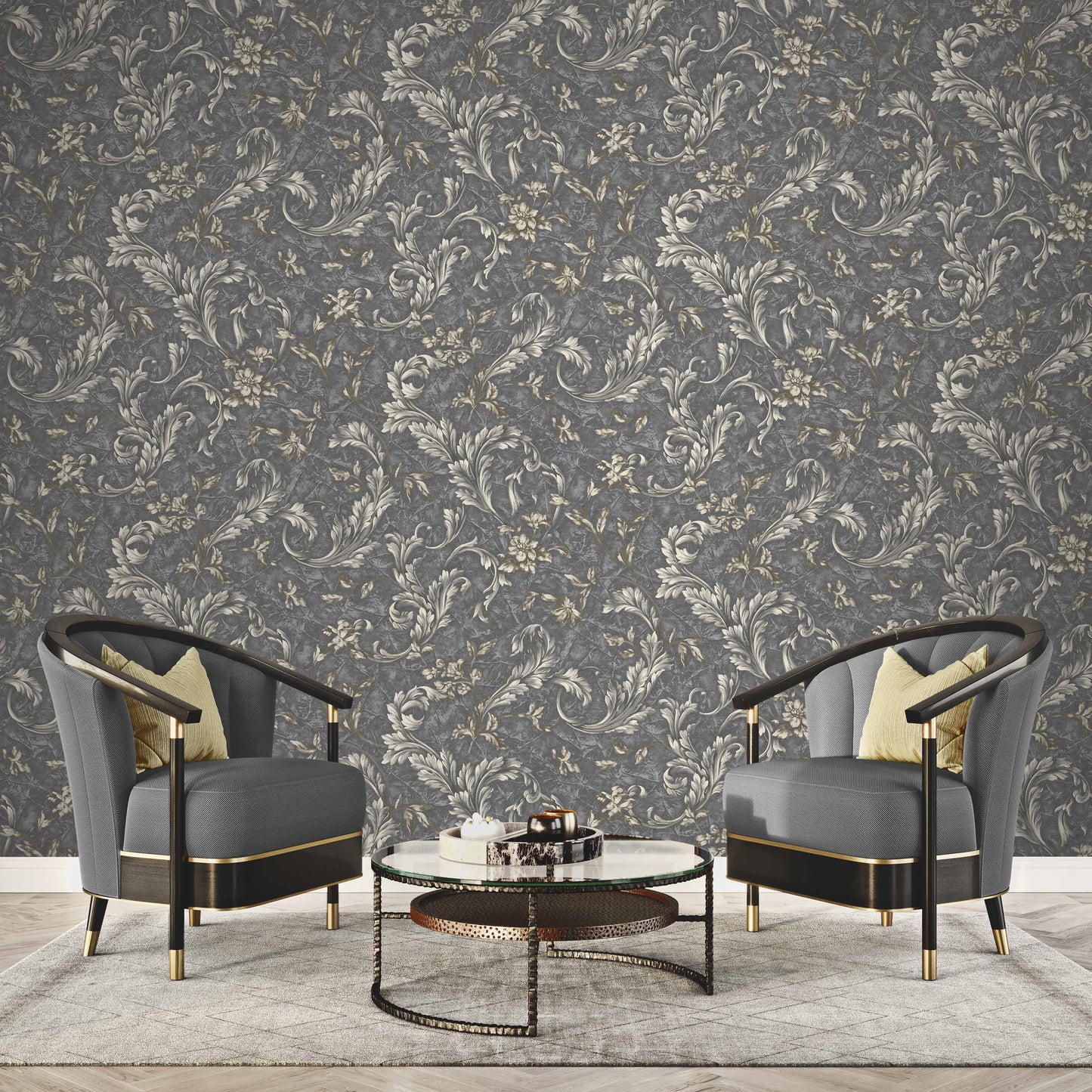 SIGNATURE | Leaf Pattern Wallpaper