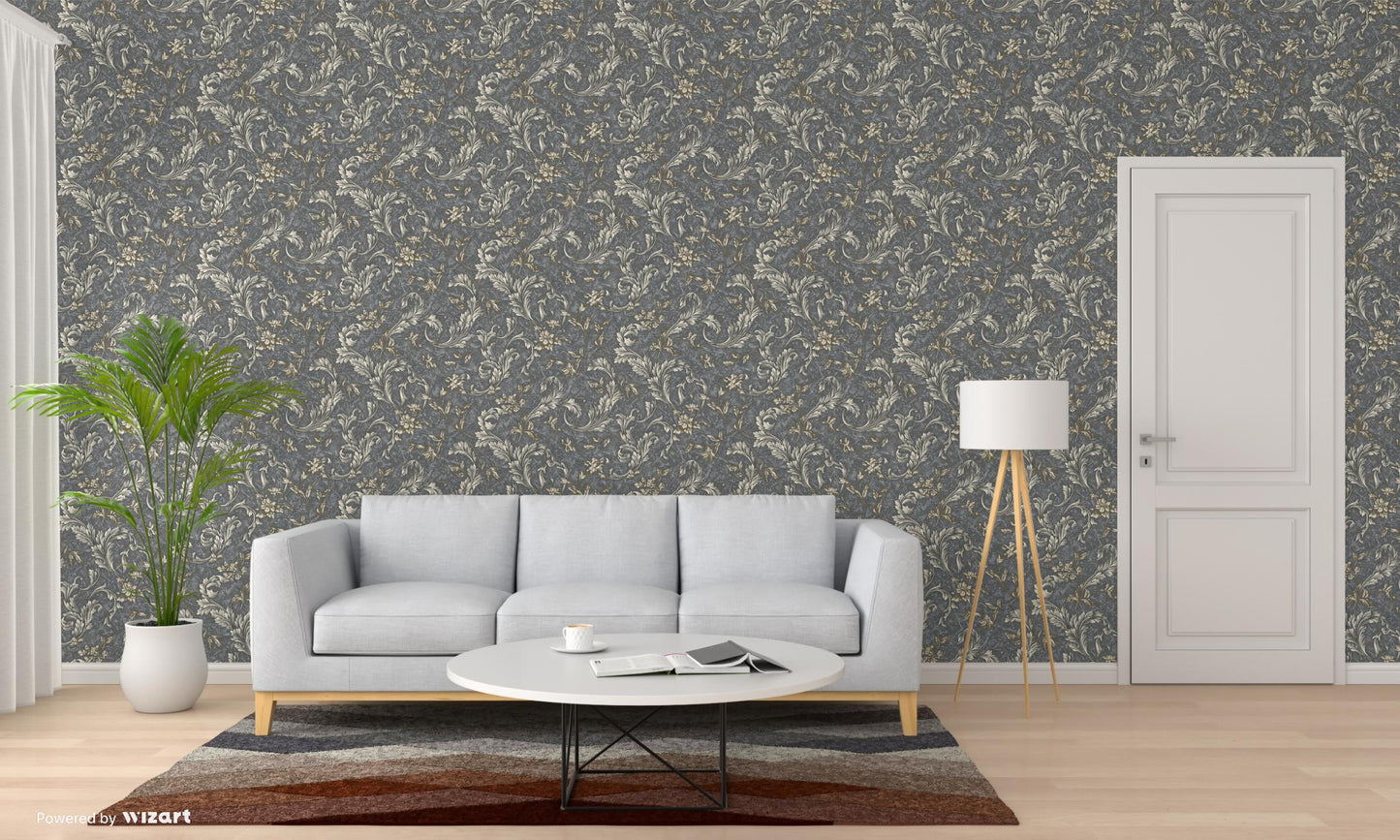 SIGNATURE | Leaf Pattern Wallpaper