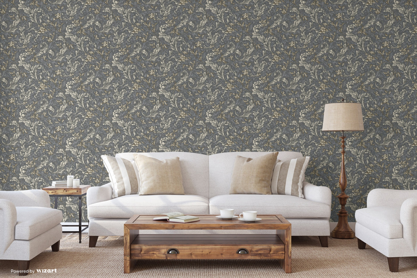 SIGNATURE | Leaf Pattern Wallpaper