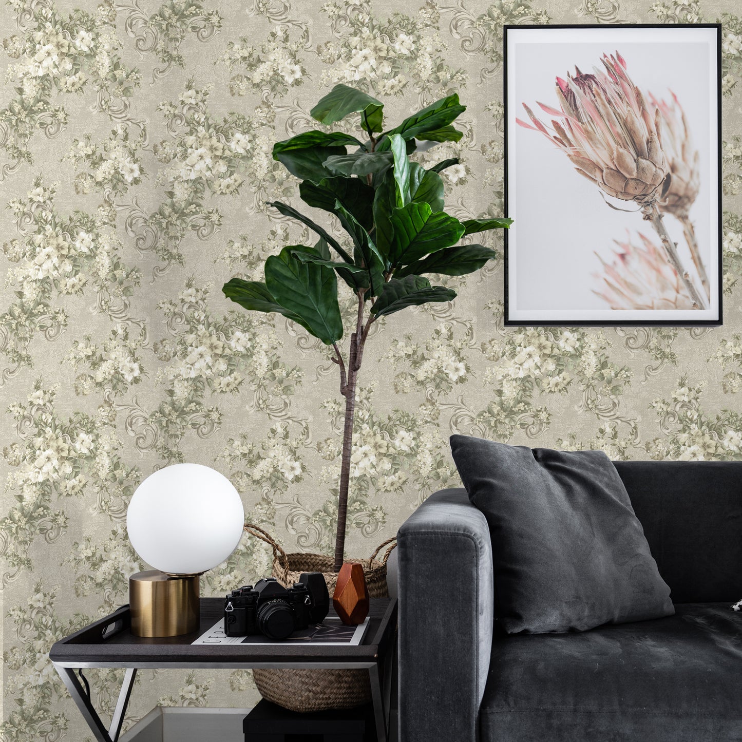 SIGNATURE | Modern Floral Wallpaper