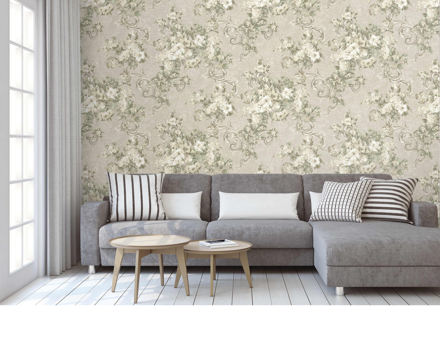 SIGNATURE | Modern Floral Wallpaper