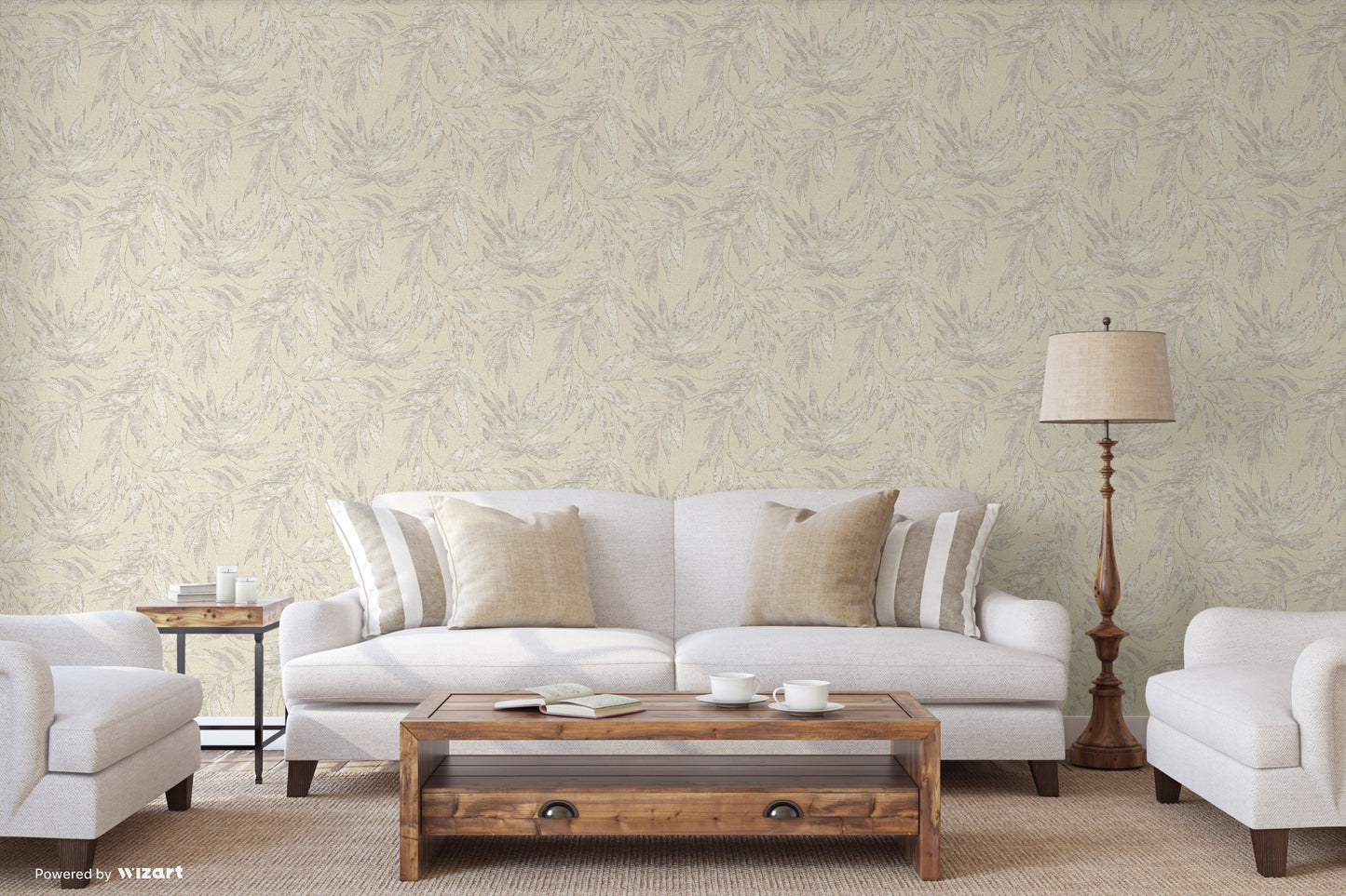 SIGNATURE | Leaf Pattern Wallpaper