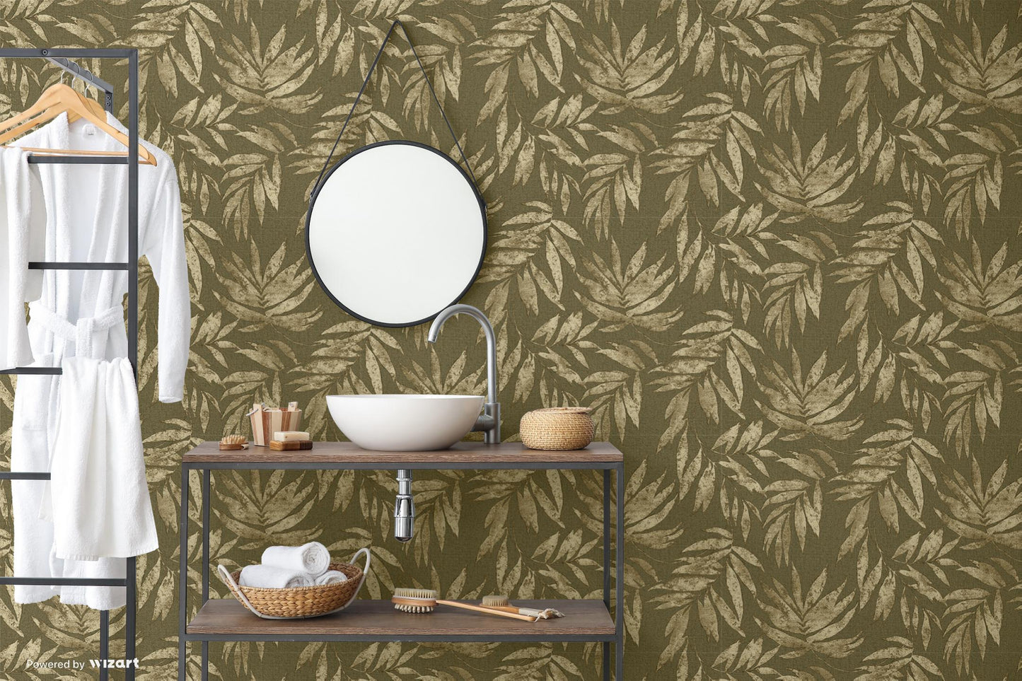 SIGNATURE | Leaf Pattern Wallpaper