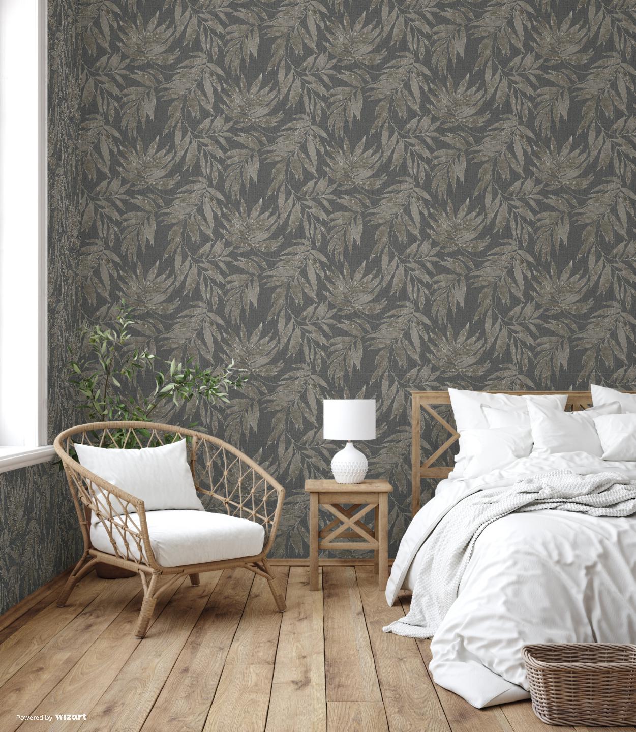 SIGNATURE | Leaf Pattern Wallpaper