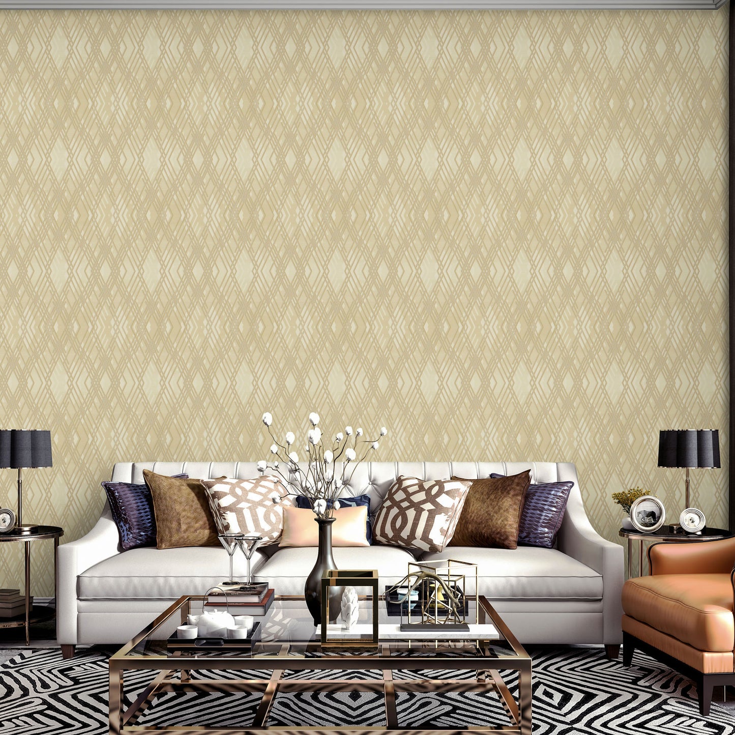 OCTAGON | Geometric Wallpaper