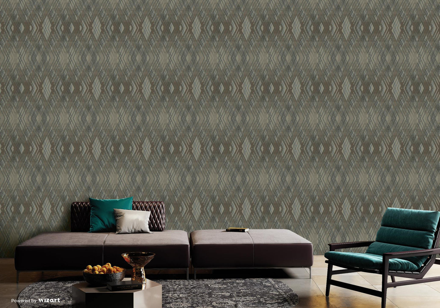 OCTAGON | Geometric Wallpaper