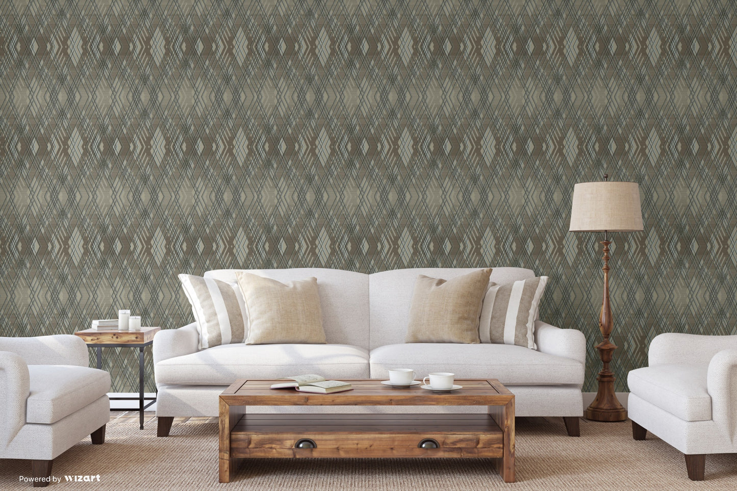 OCTAGON | Geometric Wallpaper