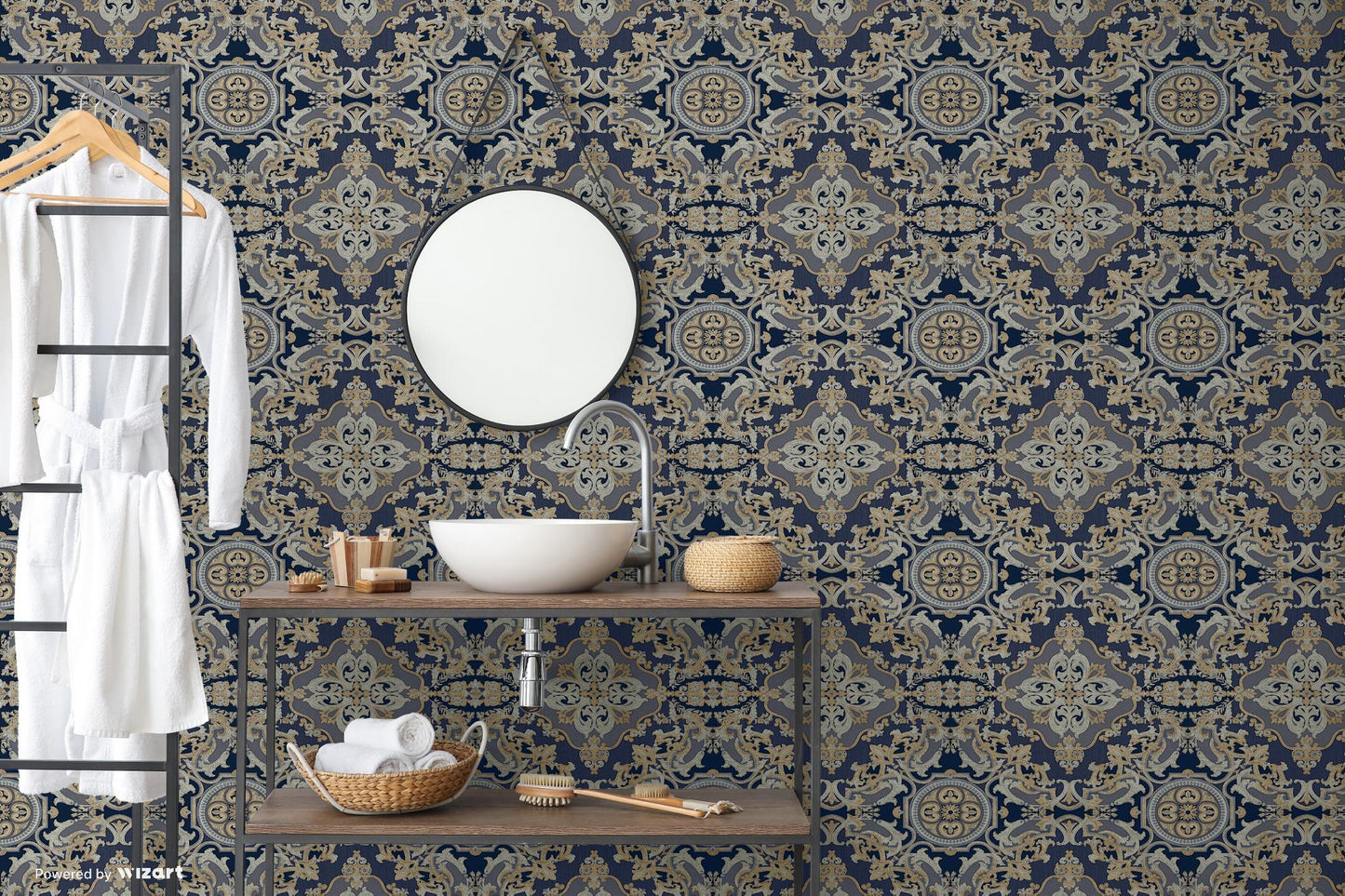 SEYYAH | Damask Design Wallpaper