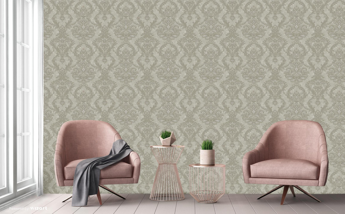 SEYYAH | Rich Damask Design Wallpaper