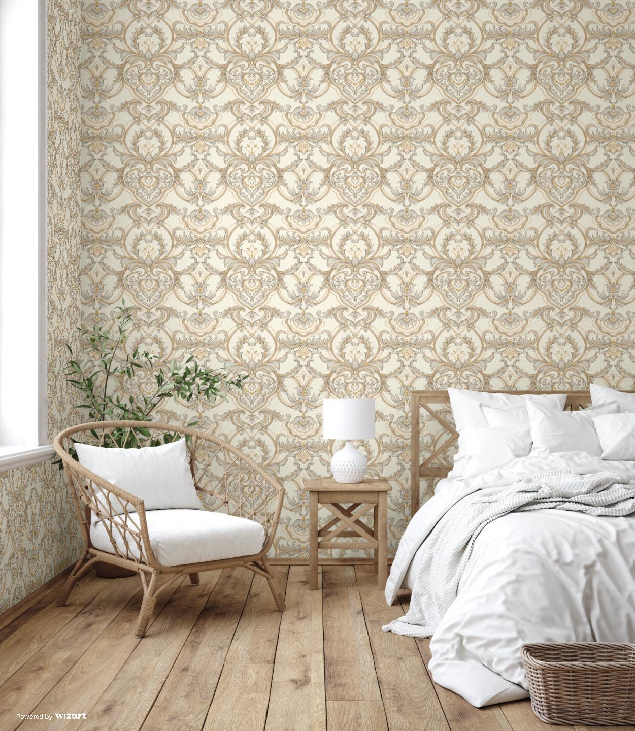 SEYYAH | Classical Damask Wallpaper