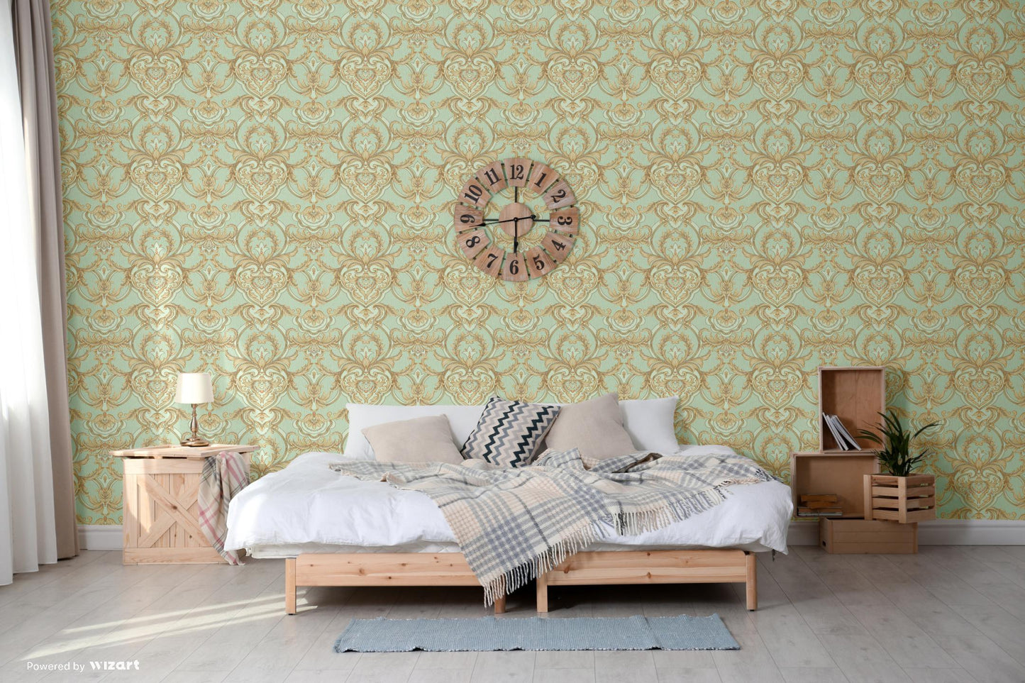 SEYYAH | Classical Damask Wallpaper