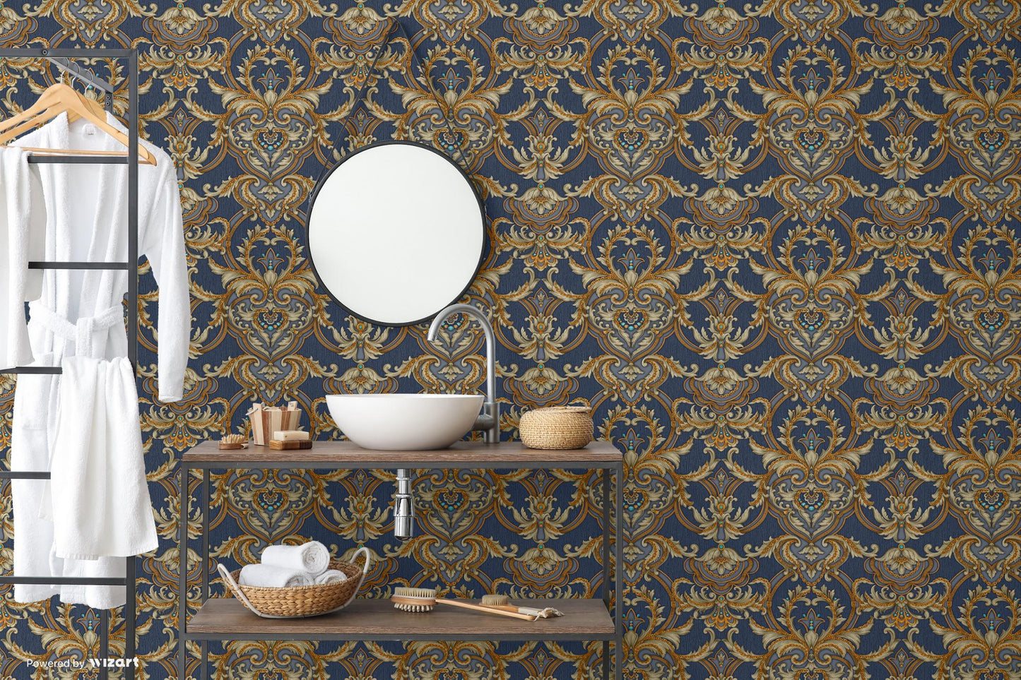 SEYYAH | Classical Damask Wallpaper