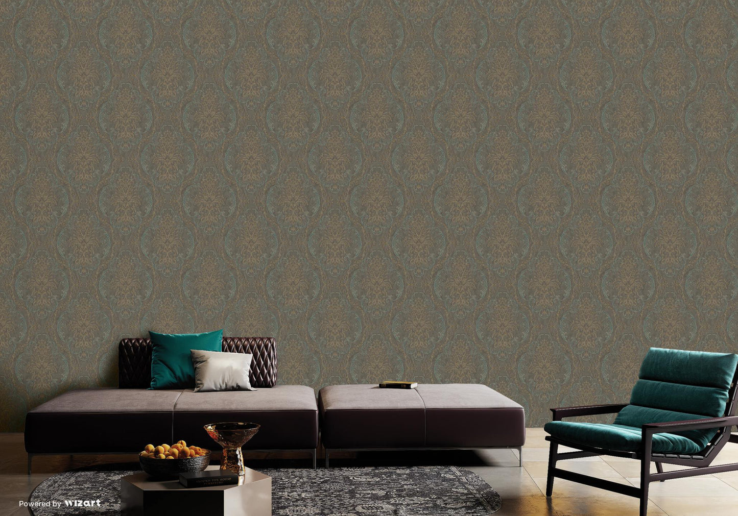 SEYYAH COLLECTION | Damask Wallpaper