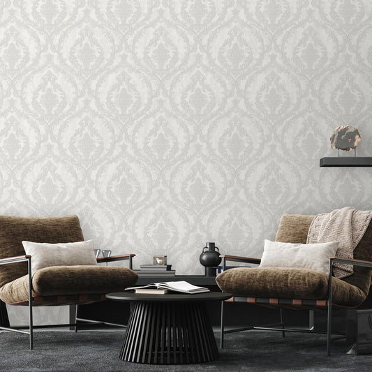 DANTE I Damask Design Wallpaper