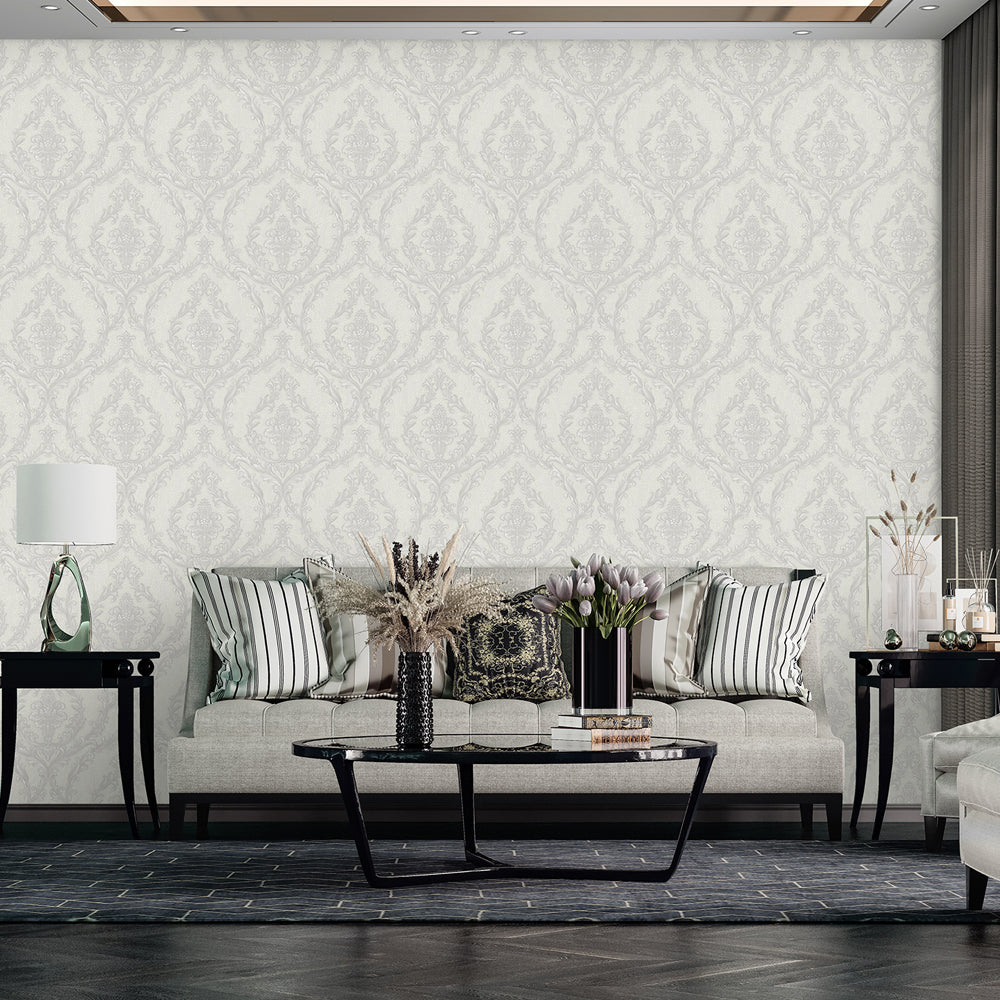 DANTE I Damask Design Wallpaper