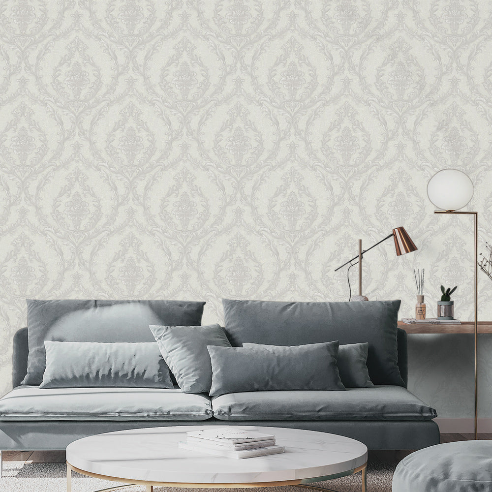 DANTE I Damask Design Wallpaper