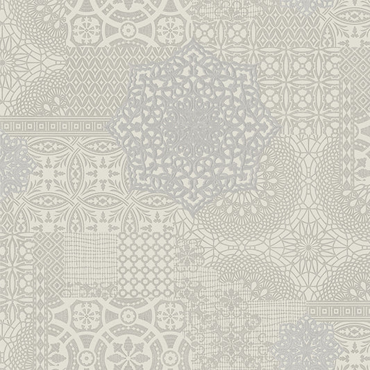 DANTE | Geometric Damask Design Wallpaper