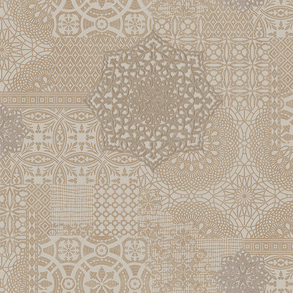 DANTE | Geometric Damask Design Wallpaper