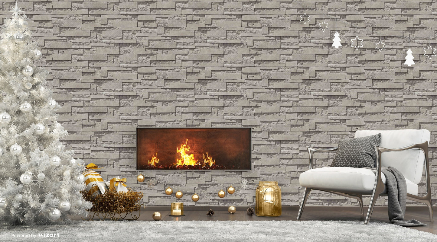 ANKA | Natural stone pattern wallpaper