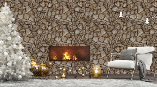 ANKA | Natural stone pattern wallpaper