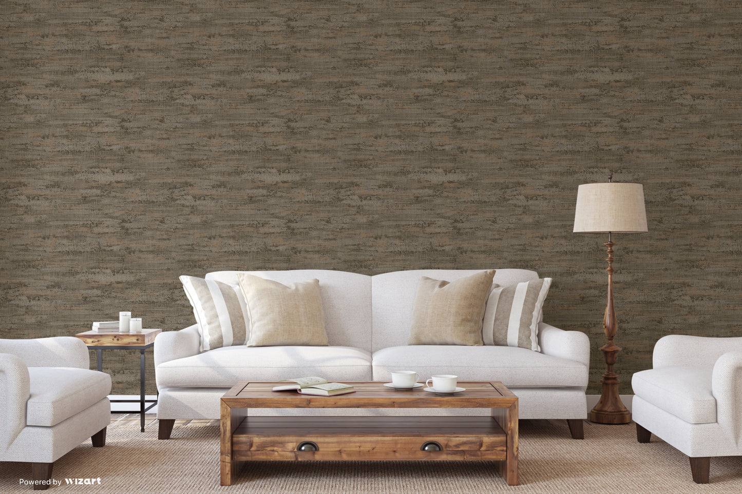 ALFA | Natural cliff stone inspired abstract pattern wallpaper