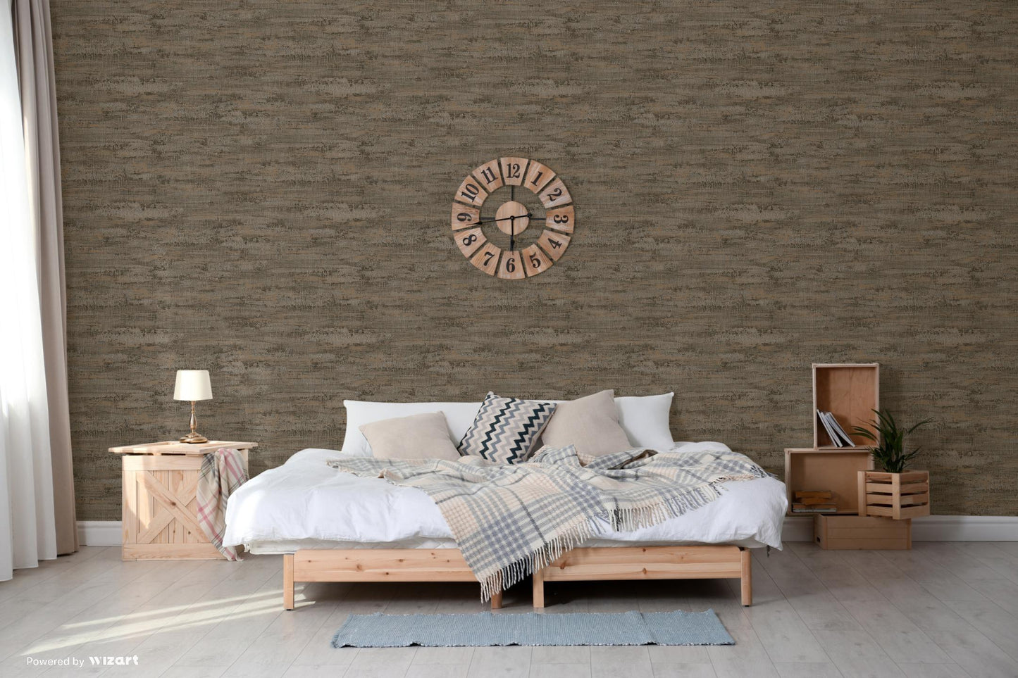 ALFA | Natural cliff stone inspired abstract pattern wallpaper