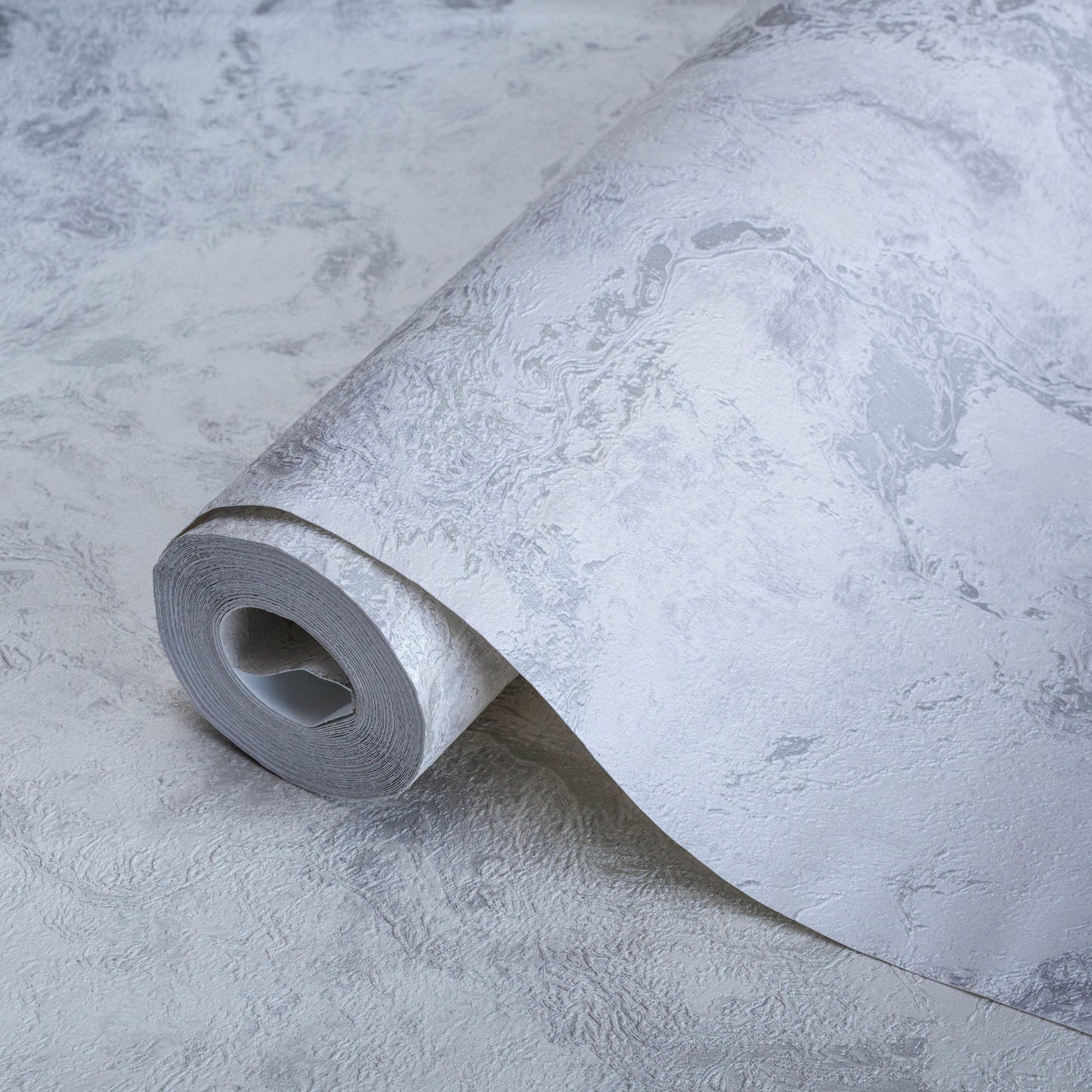 INDIGO | Oxidised metallised marble texture wallpaper