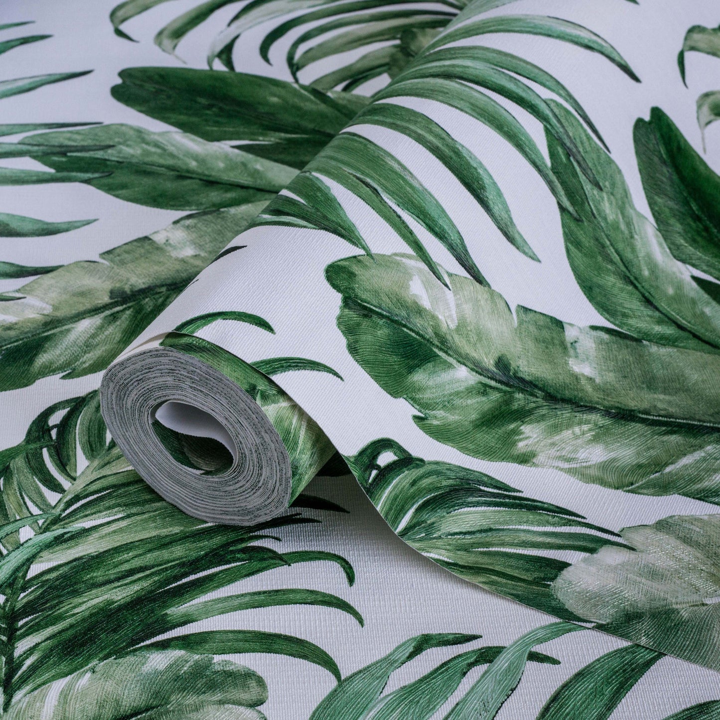 INDIGO | Palm leaves and Tropical Jungle inspired wallpaper