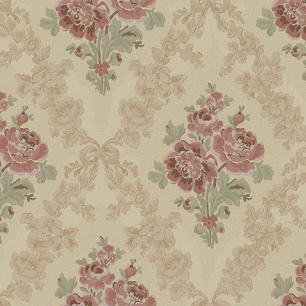 KALINKA | Classic Floral Damask ornament wallpaper