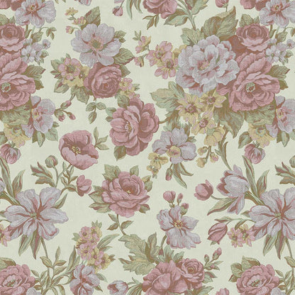 KALINKA | Blooming Roses floral pattern wallpaper