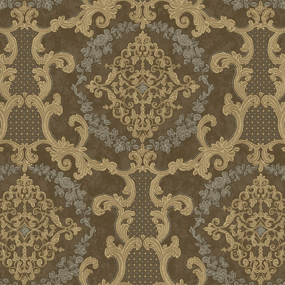 RUMI | Damask pattern wallpaper