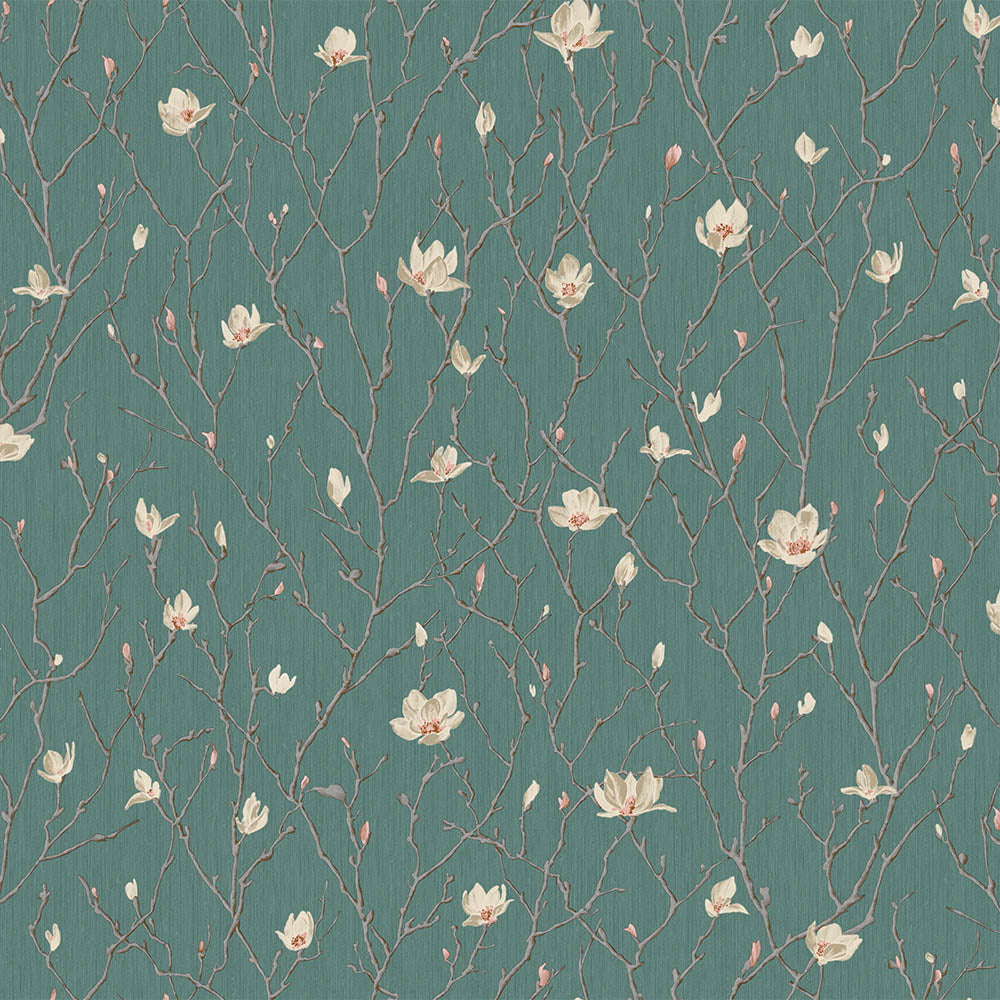 SEVEN | Branches of Tree in Blossom - flower motif wallpaper