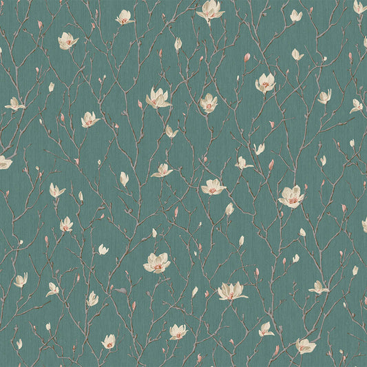 SEVEN | Branches of Tree in Blossom - flower motif wallpaper