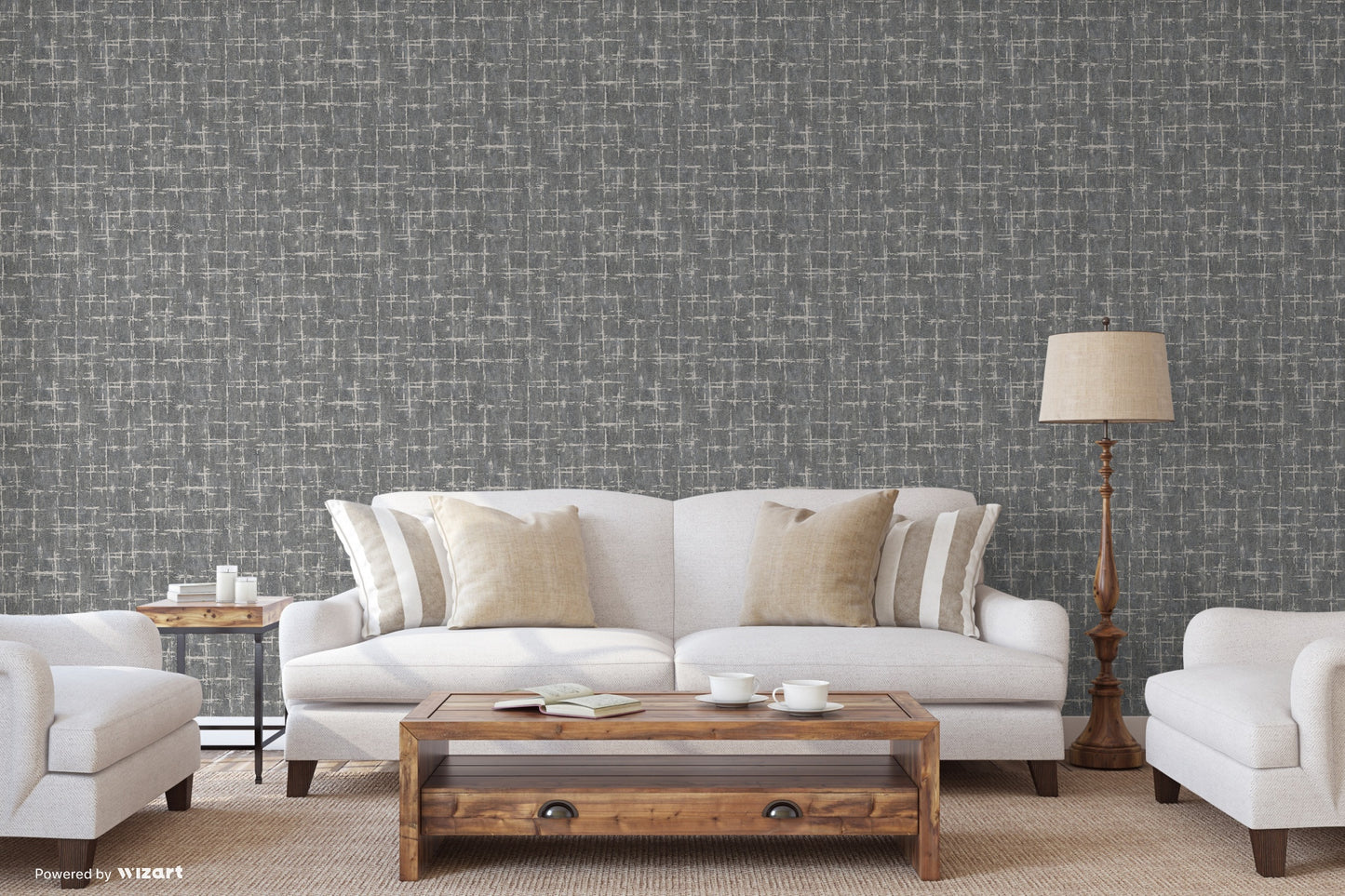 SEVEN | Texture and scratches modern pattern wallpaper