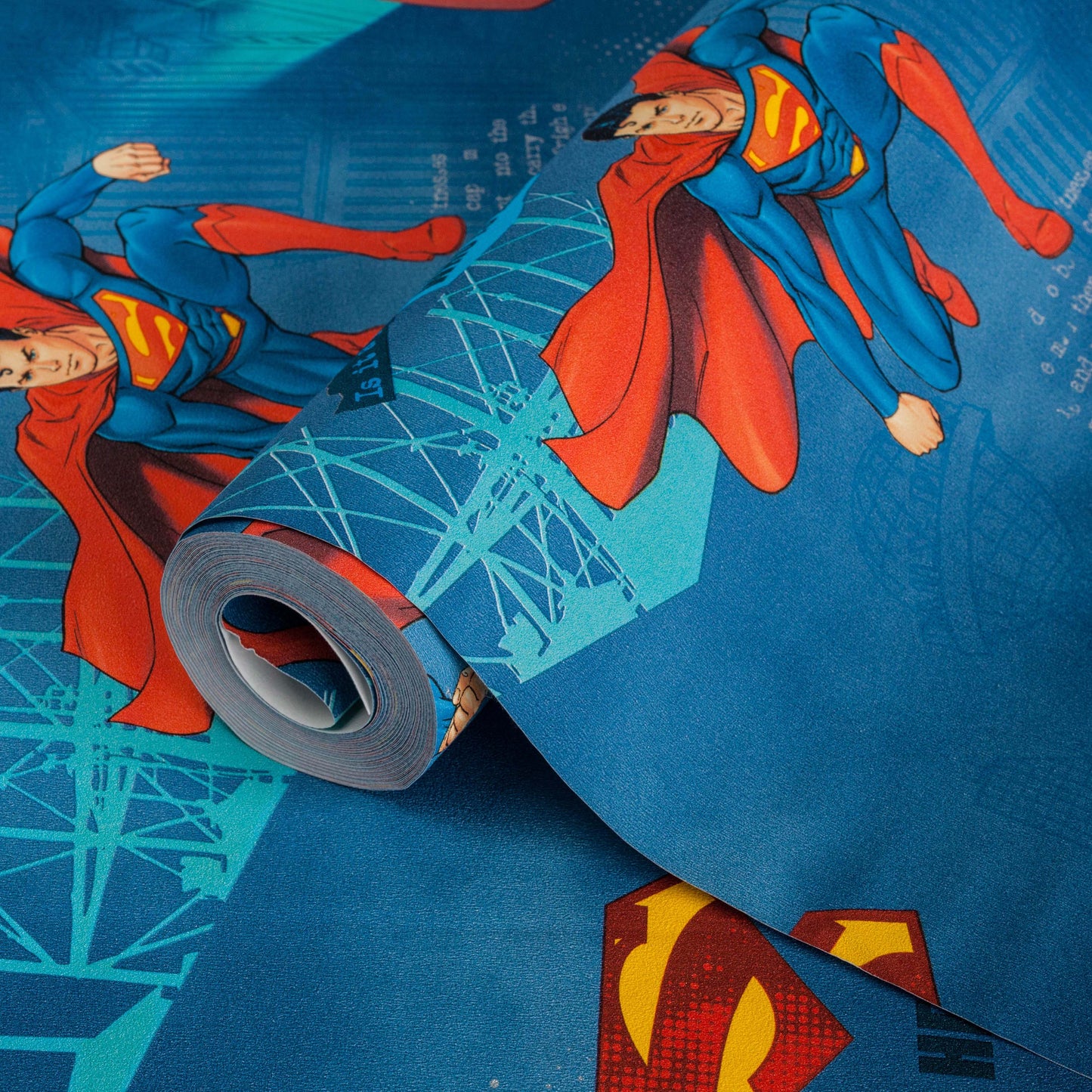 KIDS | Wallpaper with Superman design