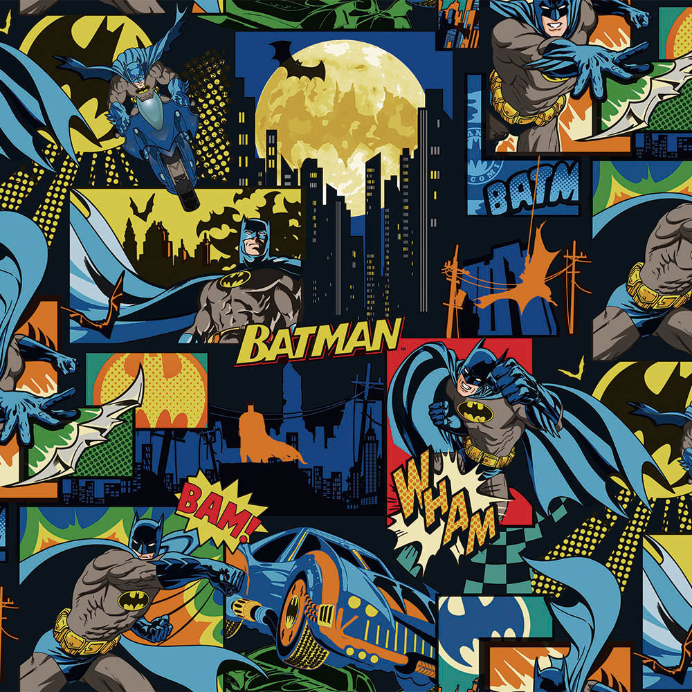 KIDS | Batman figured and dark colored wallpaper