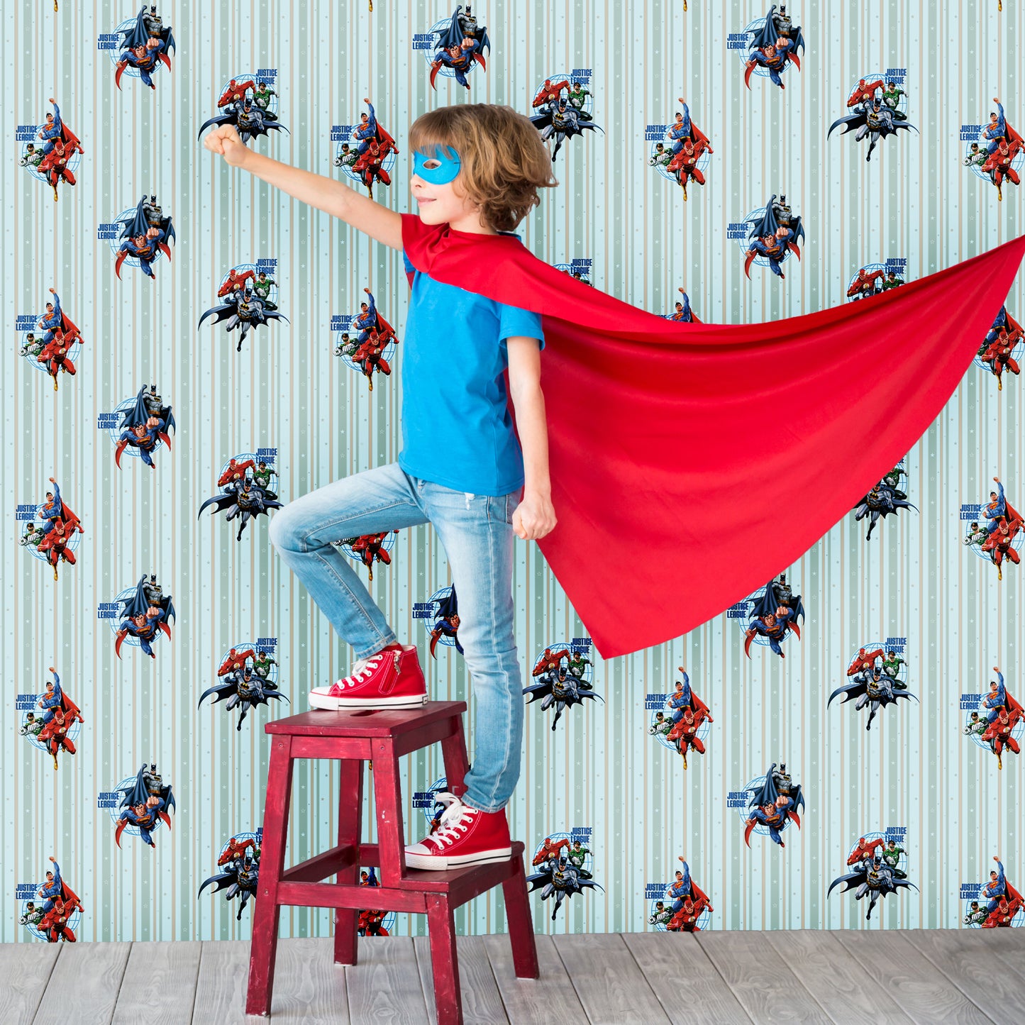 KIDS | Wallpaper with DC super heroes