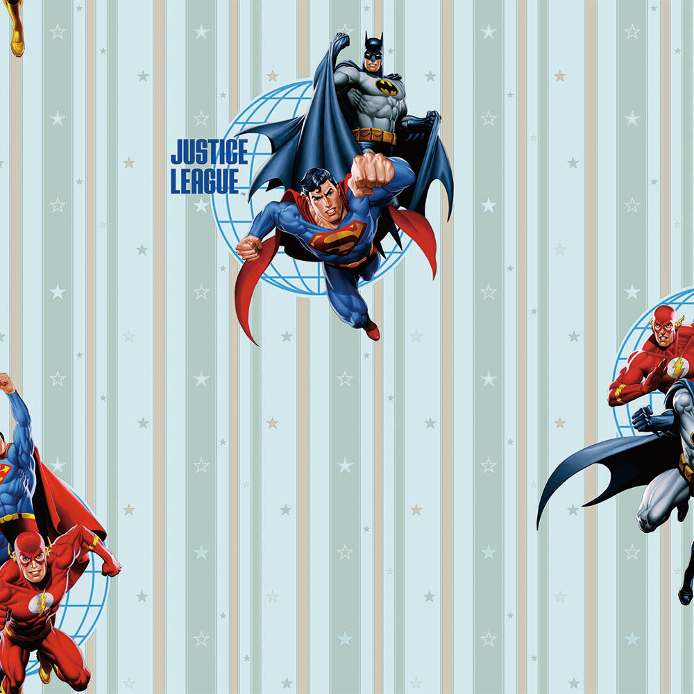 KIDS | Wallpaper with DC super heroes