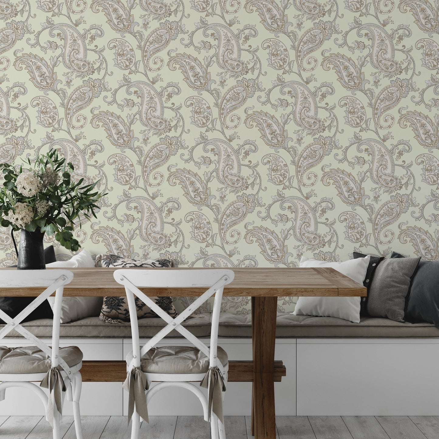 TROPICANO | Shawl Pattern Wallpaper