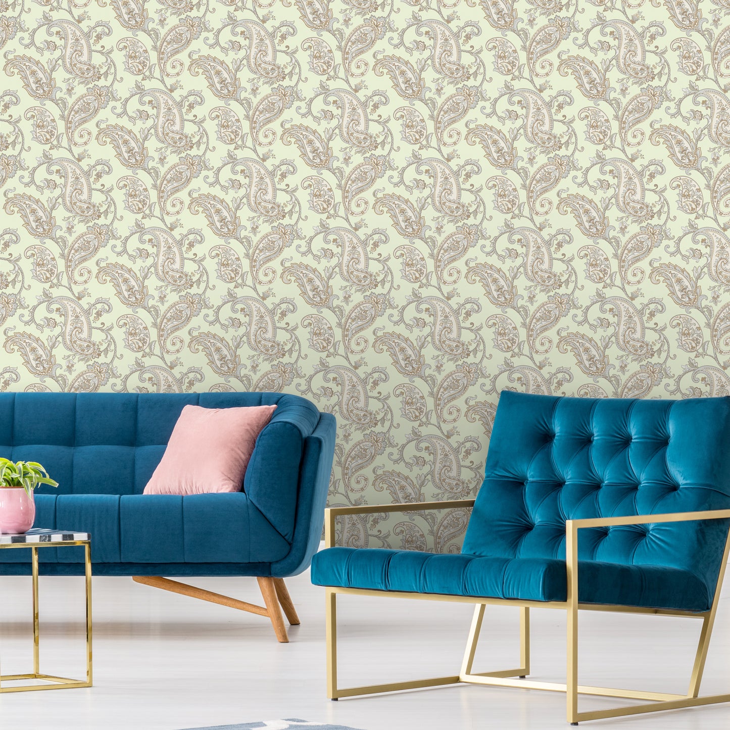 TROPICANO | Shawl Pattern Wallpaper