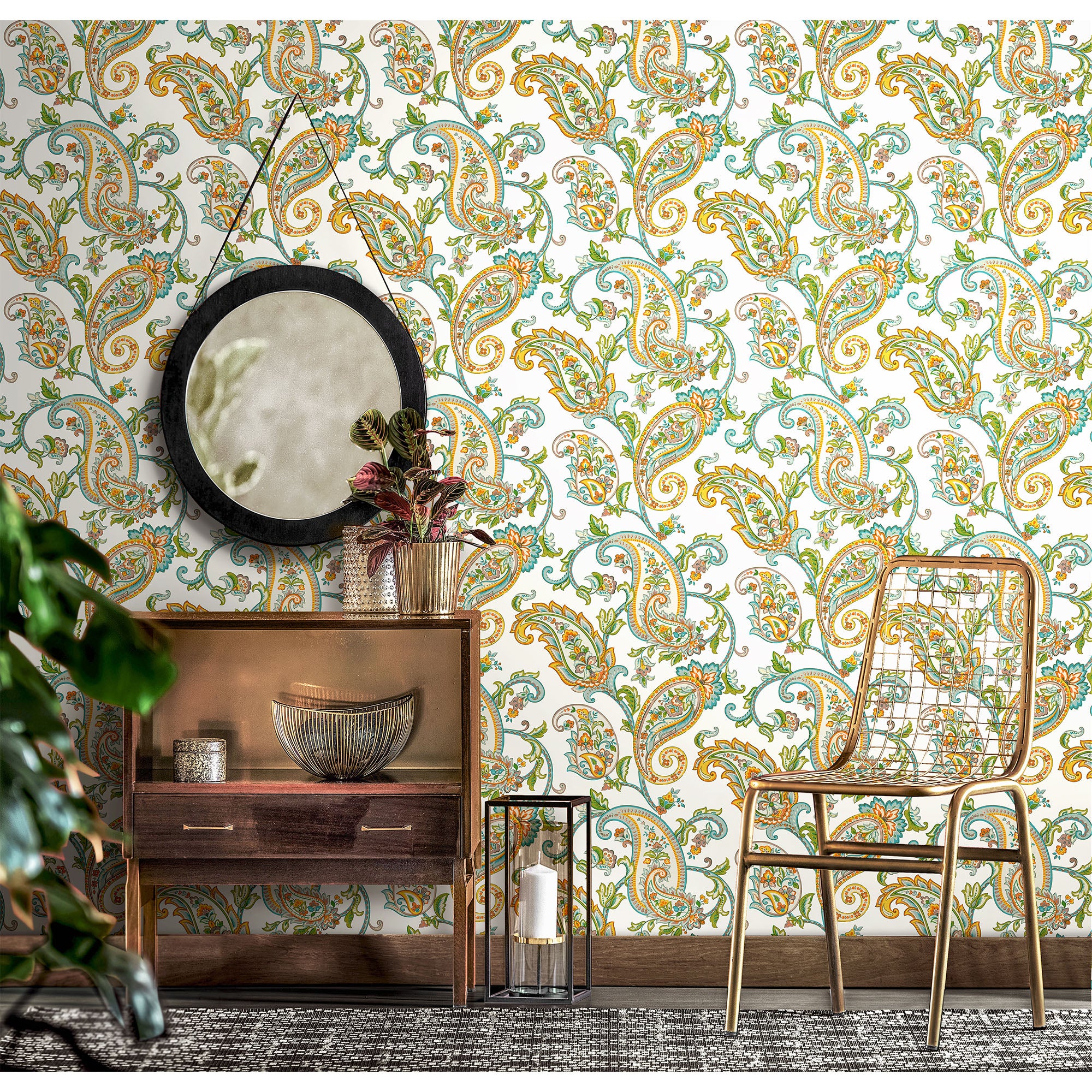 TROPICANO | Shawl Pattern Wallpaper