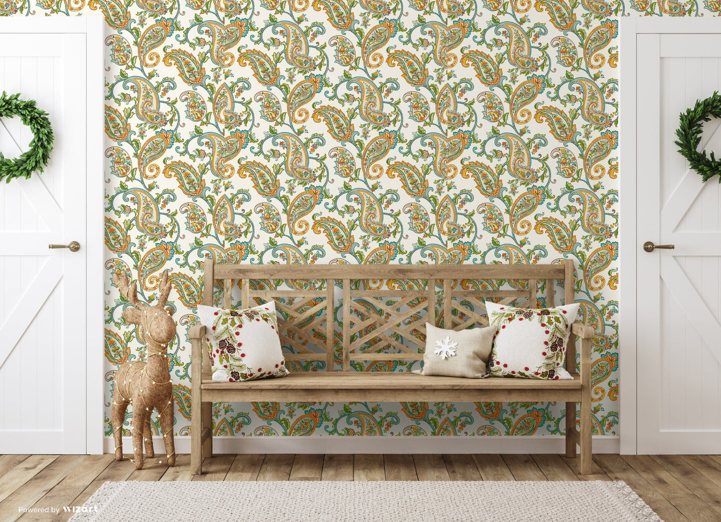 TROPICANO | Shawl Pattern Wallpaper