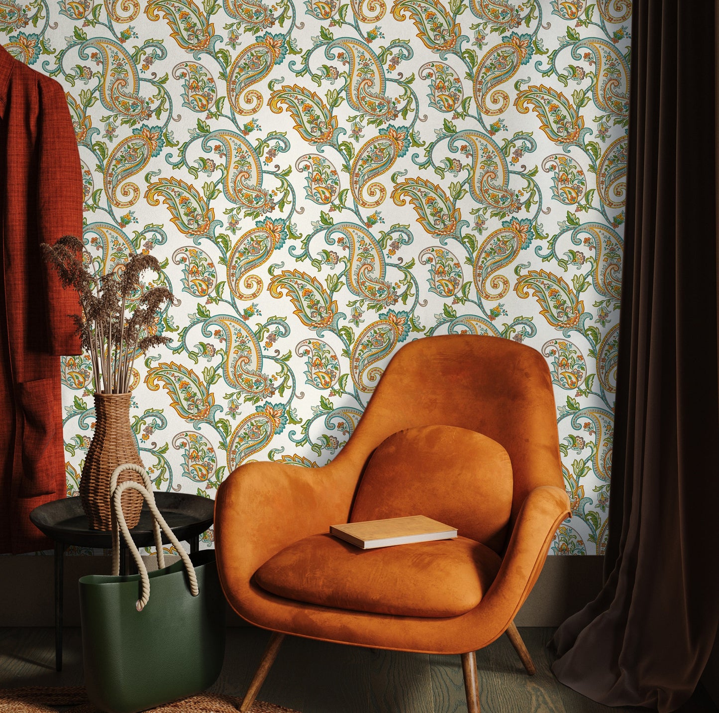 TROPICANO | Shawl Pattern Wallpaper